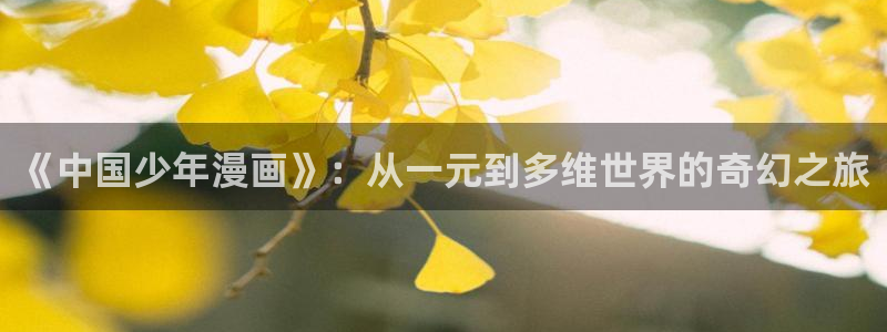 新新漫画 77mh：《中国少年漫画》：从一元到多维世界的奇幻之旅